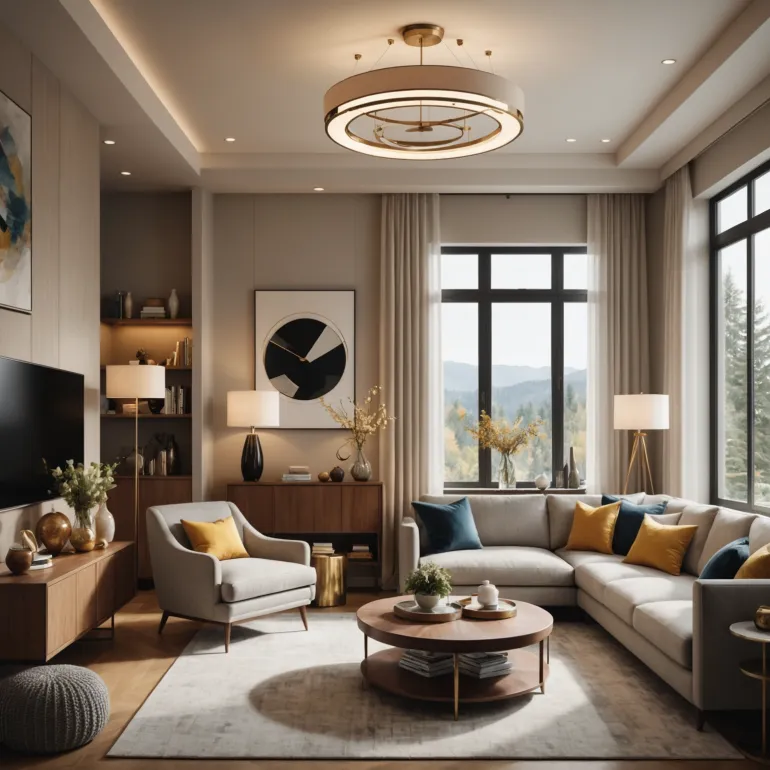 Освещение интерьера: искусство создавать уют с помощью декоративных и дизайнерских светильников