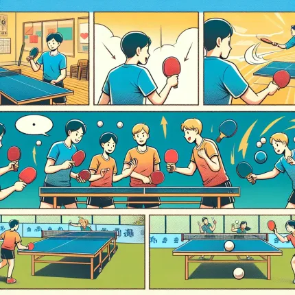 как правильно бить в настольном теннисе